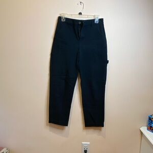 RVCA Women’s Black Cargo Pants Utilitarian Style